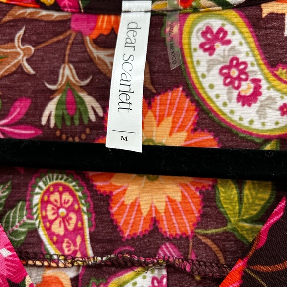 Floral Paisley Blouse - Multicolor - Picture 3 of 7